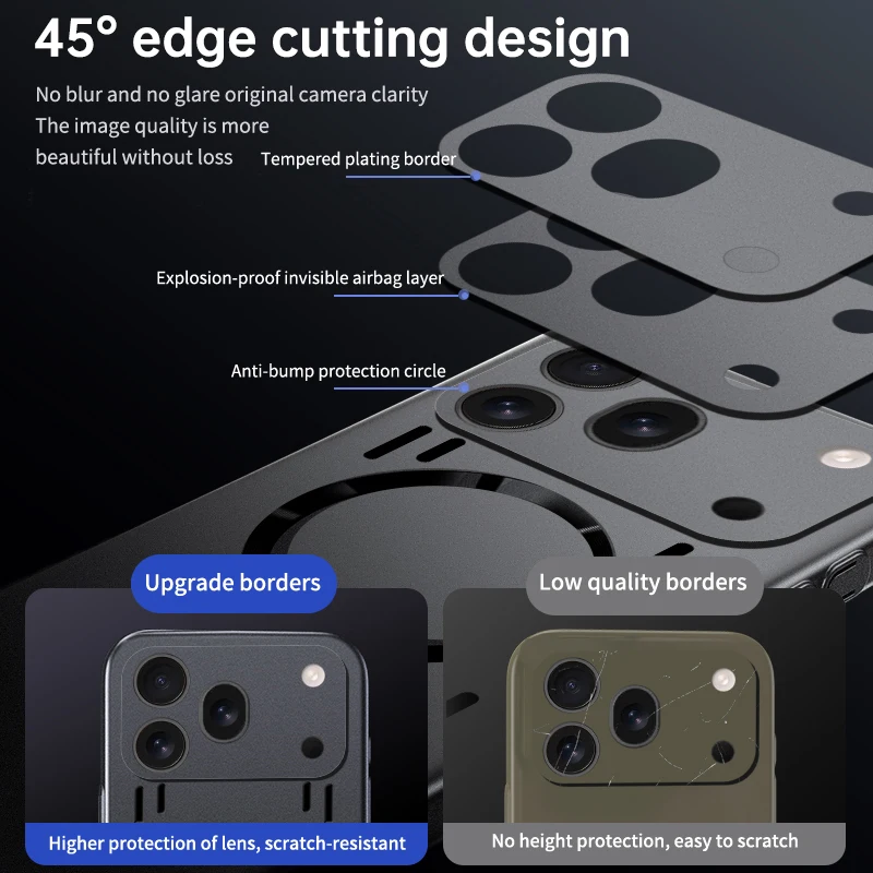 For Magsafe Case For Honor 600 600pro Ultra-thin Heat Dissipation Magnetic Wireless Charging Hard Cover For Huawei Honor 600 Pro view 6