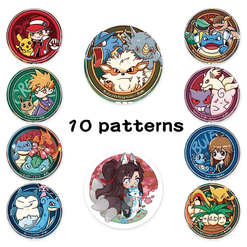 Pokemon, Aufkleber-Dekoration 500 Stück/Rolle Niedliche Cartoon-Aufkleber Wasserdichte Aufkleber für DIY-Scrapbooking, Umschlagversiegelung – Detail 9