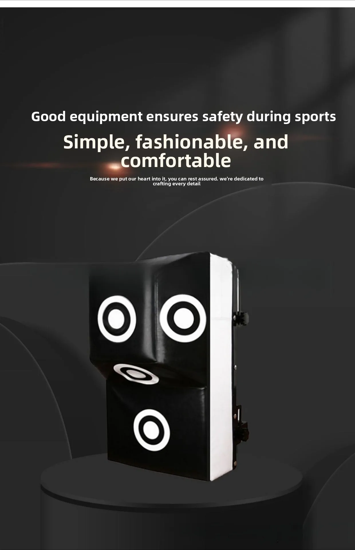 Wall Mount Boxing Punching Target Pad Wall Striking Bag Sanda Kickboxing Training Equipment for Adults