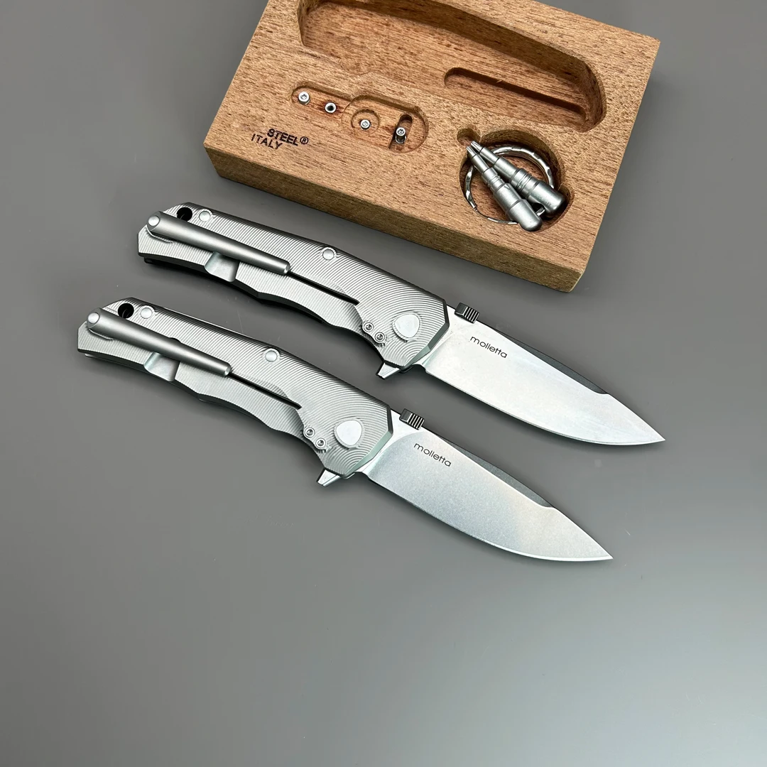 LionS TRE Three Rapid Exchang Folding Knife Camping EDC Outdoor Hunting Survivial Portable utility Pocket Hiking Knife
