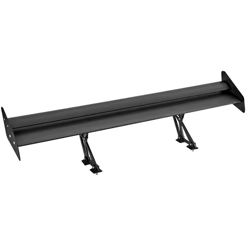 GT Wing Car Spoiler, 53.1 Inch Universal Spoiler With Double Deck, Adjustable Lightweight Aluminum, Car Rear Spoiler Wing,