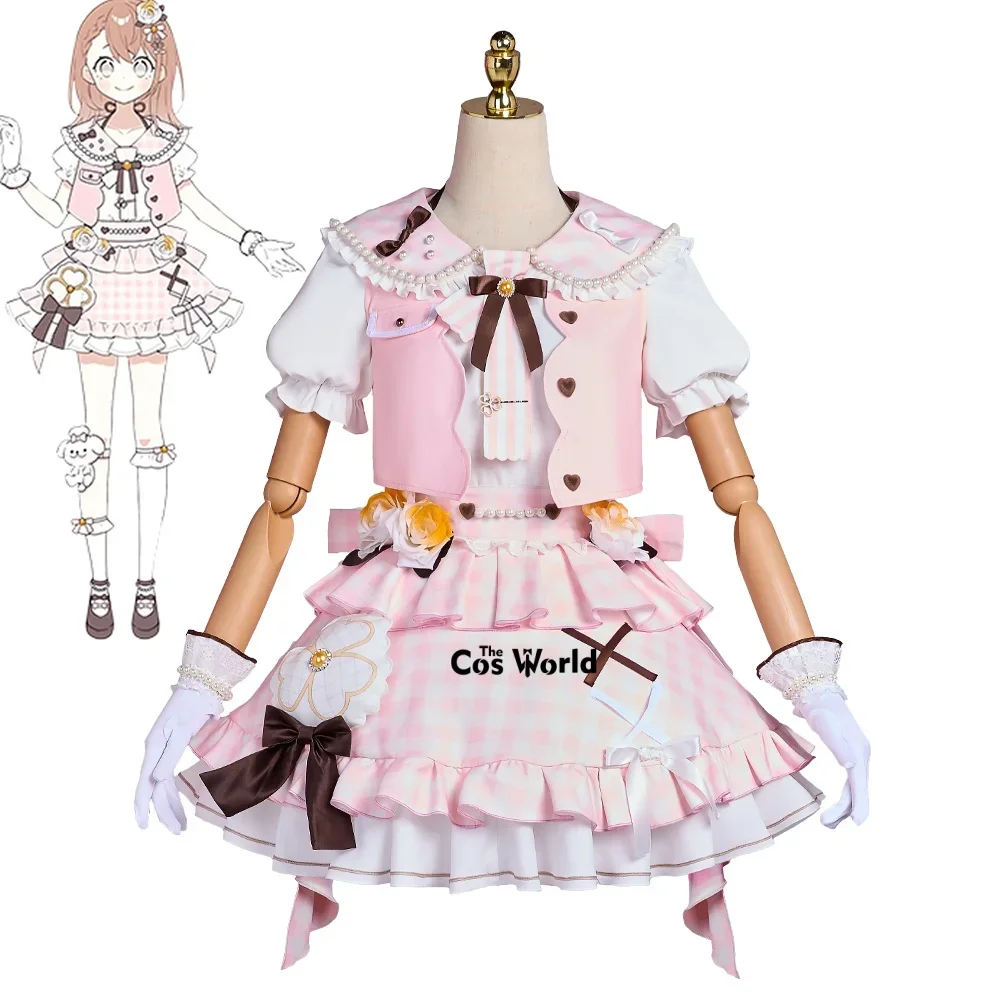 Project Sekai Colorful Stage Feat 4th Anniversary Hanasato Minori Outfits Anime Cosplay Costumes