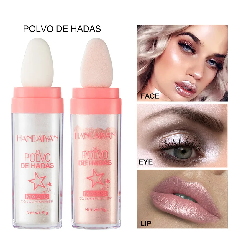 Fee Puder Gesicht Make-up Text marker Puder Hochglanz beleuchten Puder profession elle Lidschatten Lippen Haar Körper Glitter Make-up