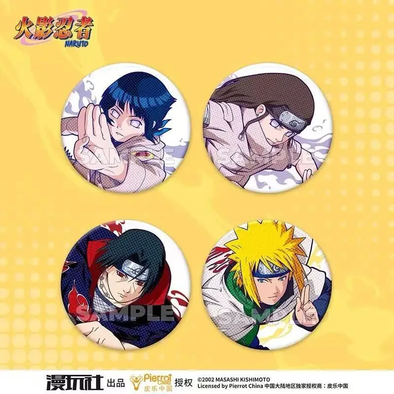 الأصلي ناروتو بقعة سلسلة القصدير شارة دبوس صندوق أعمى البضائع الرسمية أنيمي مانغا اليد الثانية الأسهم الجديدة بالجملة العرض
