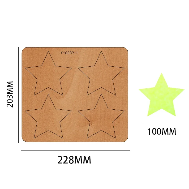 

Earring mold knife model YY6032 is suitable for all cutting machines on the market die cuts