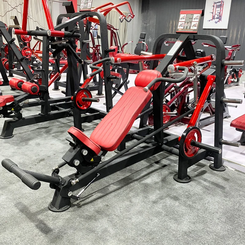 

High Quality Fitness Strength Workout Plate Loaded Free Weight Incline Horizontal Chest Bench Press Machine Commercial Gym