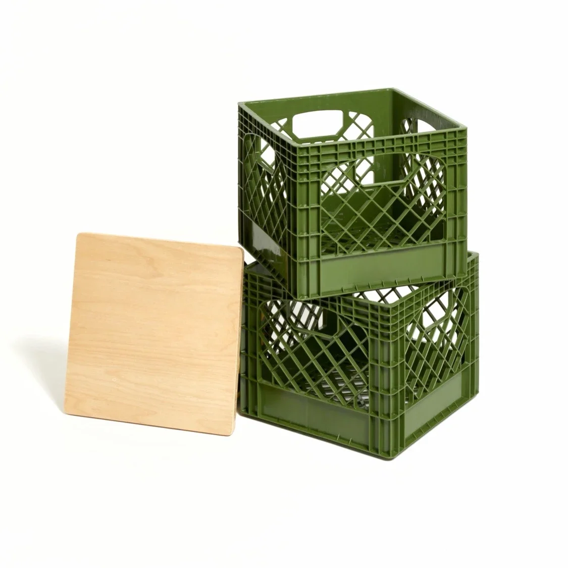 

American milk storage basket Car camping magazine Beverage household storage box