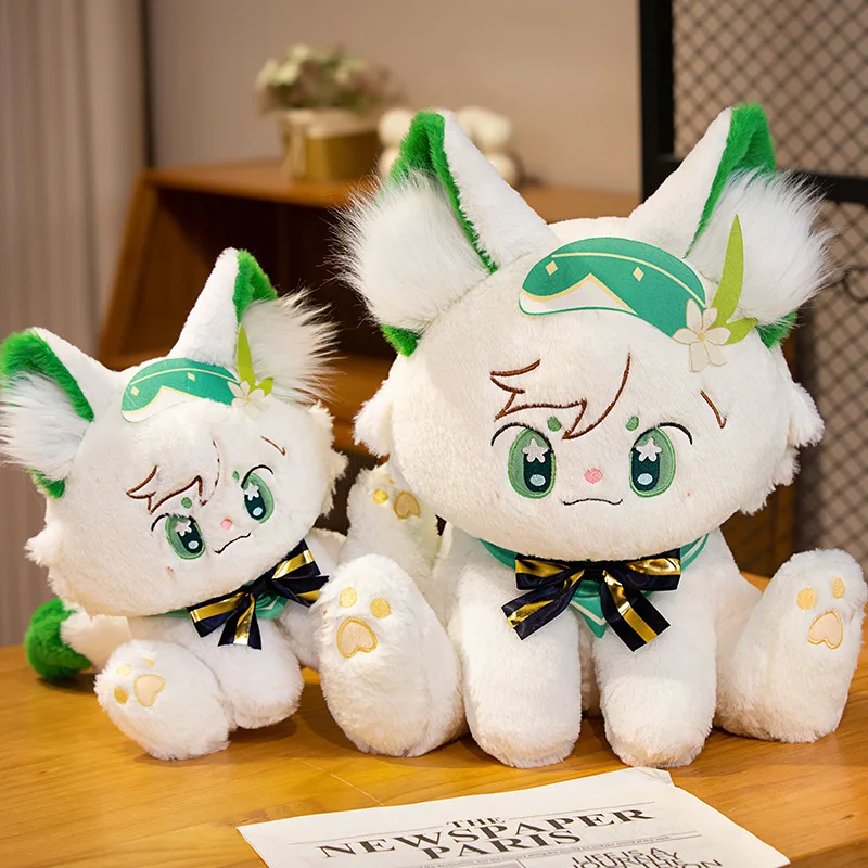 Kawaii carino morbido peluche grande cuscino pisolino decorazione della casa Anime Cartoon bambola bambini peluche inviare regalo per bambini