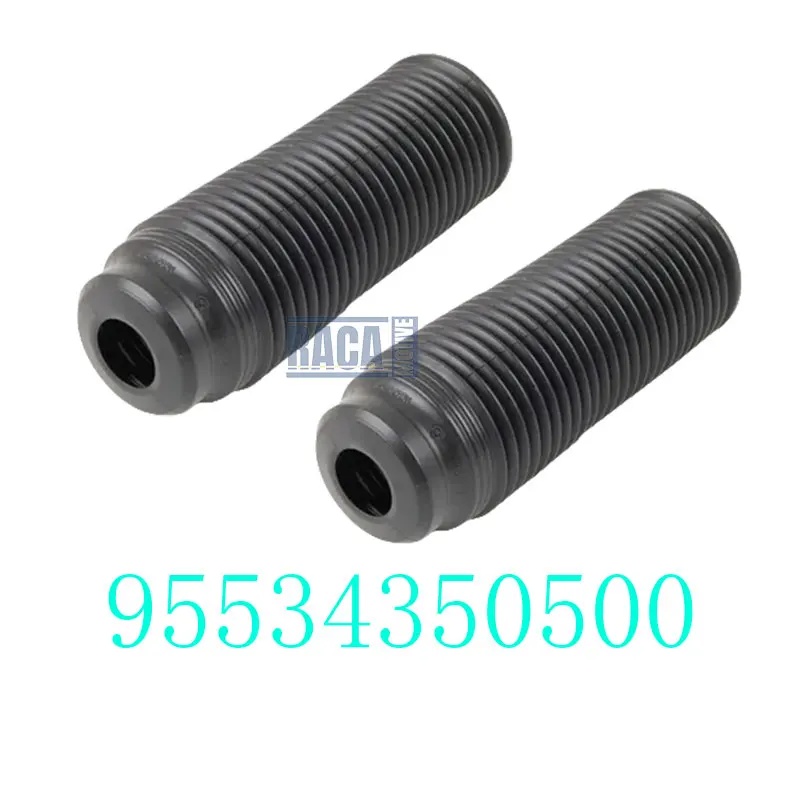 

2PCS Dust Cover Shock Absorber Bellow Boot Set For VW Touareg Audi Q7 Porsche Cayenne 2003-2010 95534350500 7L0412137 7L8412303