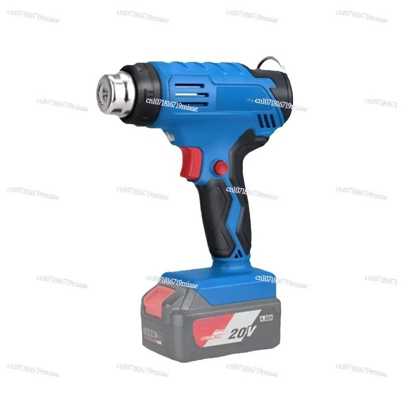 

Lithium battery heat gun 20V rechargeable adjustable temperature wireless electric baking gun car film DCQB550 heat drying gun