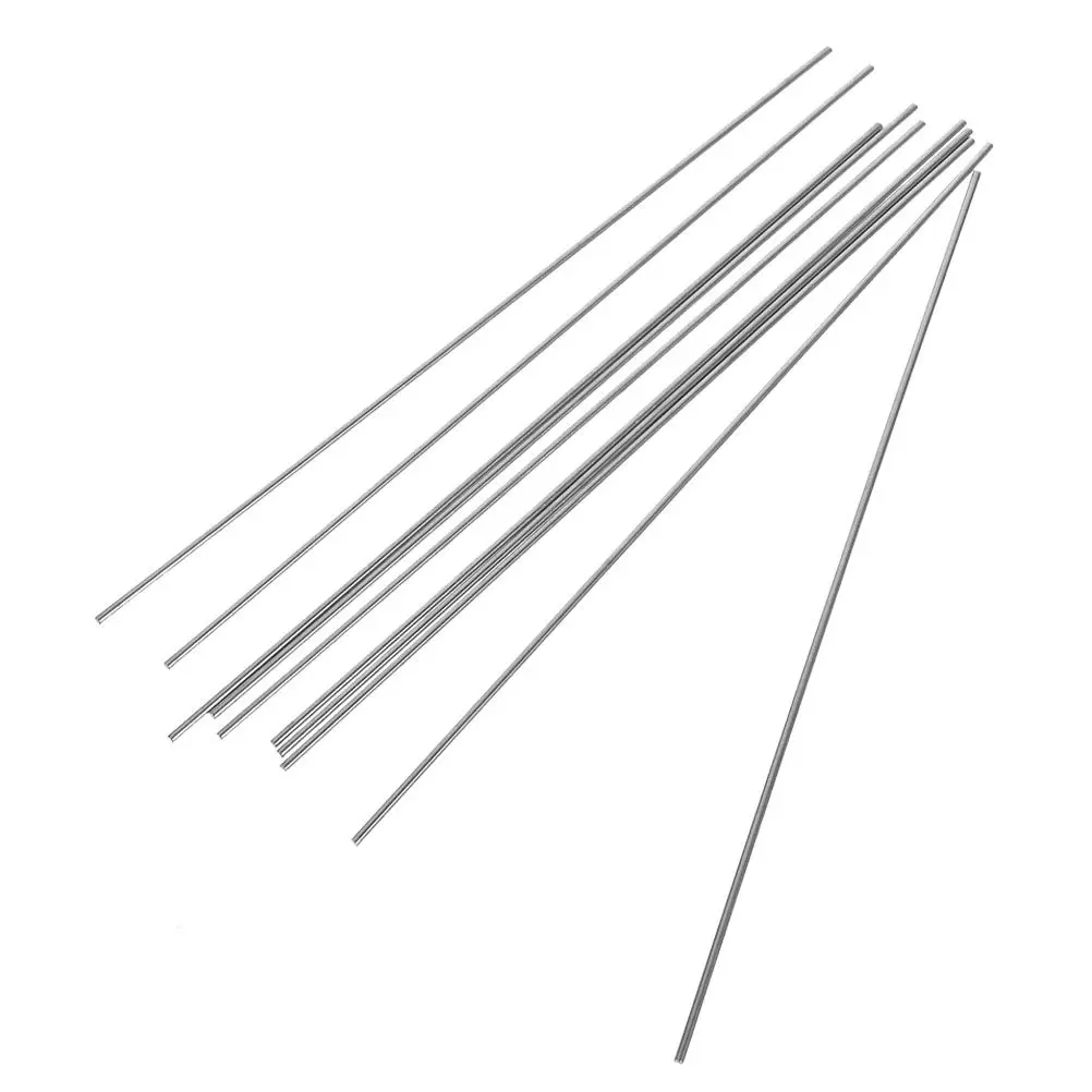 

10 Pcs Blocking Pins Rods Steel for Crocheting Board Stainless Boards Projects Knitting Pegs
