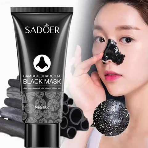 1/3/5/10PCS Bamboo Charcoal Nose Blackhead Remover Mask Deep Cleansing Shrink Pore Mask Skin Care Nose Black Dots Pore Skin Care