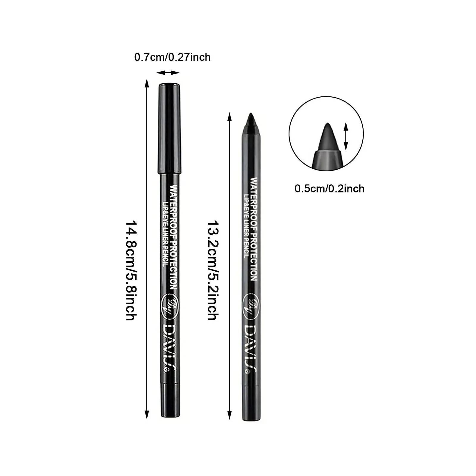 Matita eyeliner impermeabile ad alta lucentezza a prova di sbavature: opzioni di lunga durata, realizzate eticamente, nere e multicolori