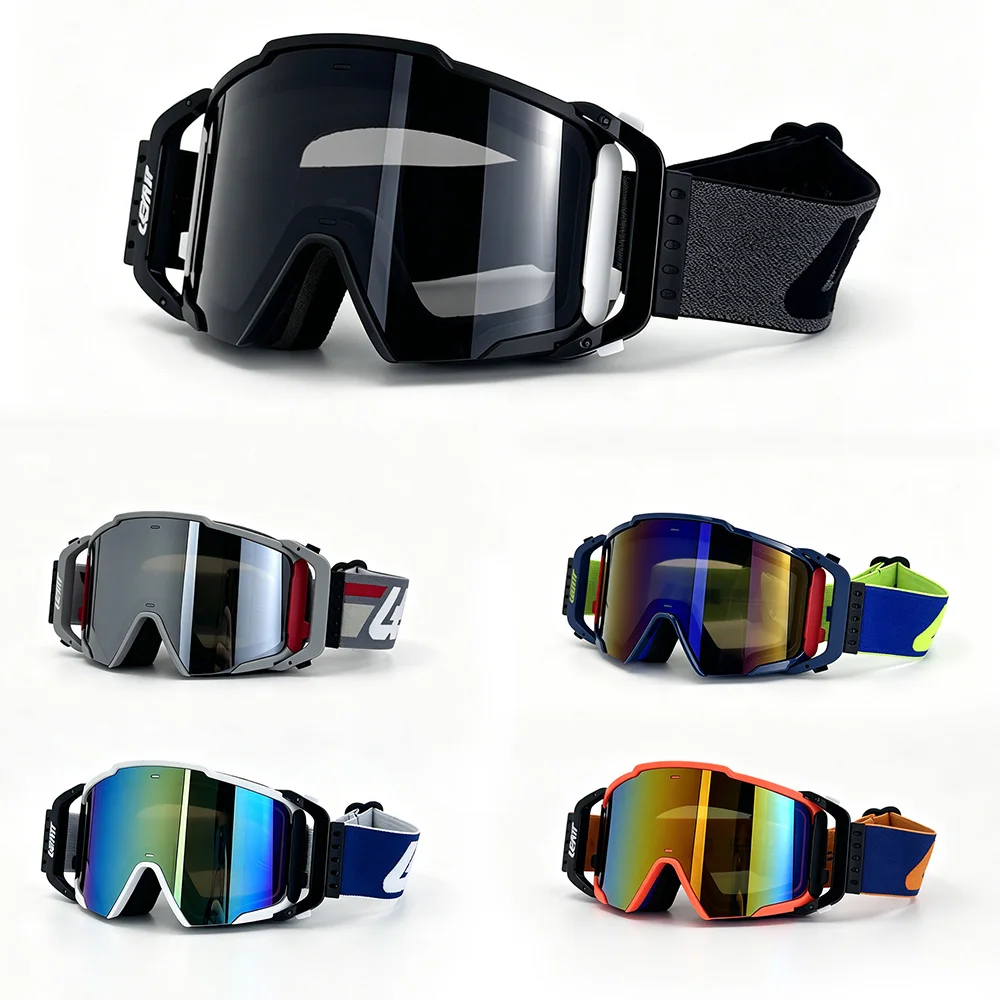 

Motorcycle Protective Glasses HD Lenses Breathable Unisex WindProof DustProof for Motorcycle ATV MTB Outdoor Sports Glasses