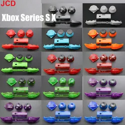 For Xbox Series X S Controller LB RB Button Strip Middle BaffleStrip Cross Direction Keys 3d Analog Joystick Cap D-Pad Button