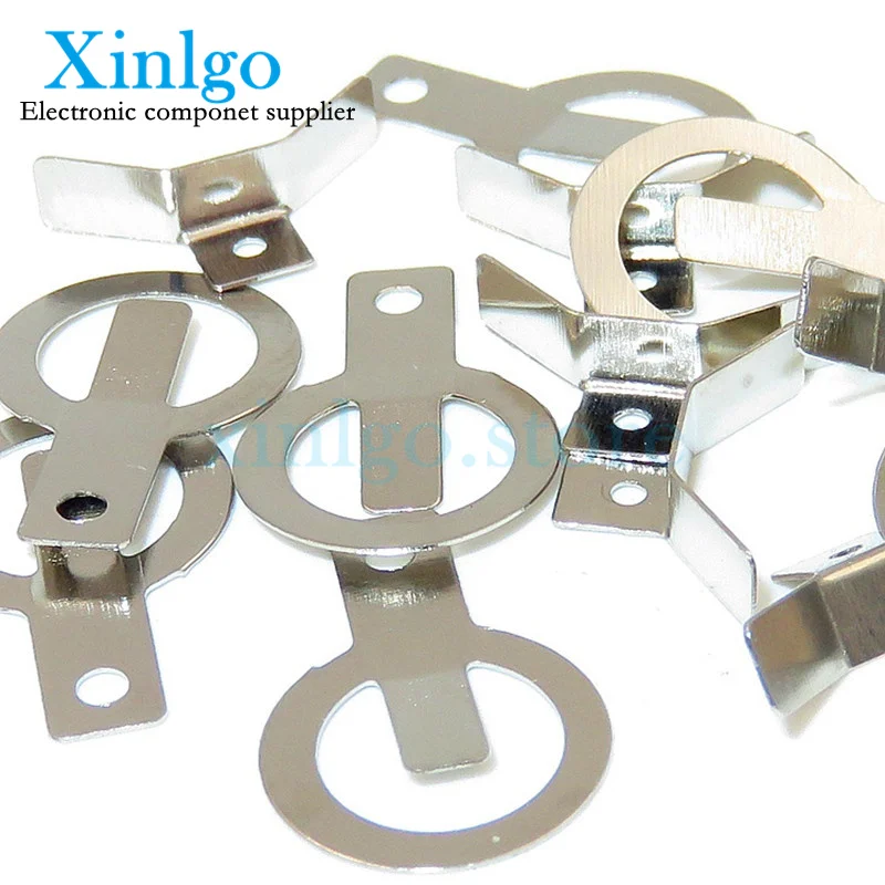 20SET CR2032 shrapnel a set of 3V button battery shrapnel, positive and negative, metal plate battery buckle seat 2032-5