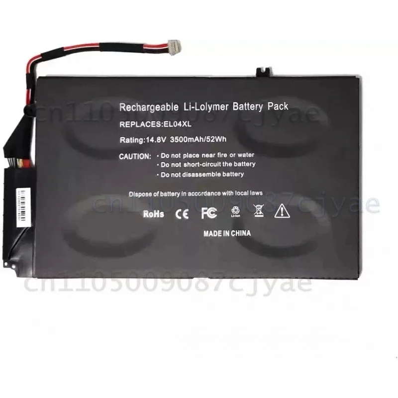 Power Supply Battery EL04XL Laptop Battery 681949-001 for HP ENVY4 TPN-C102