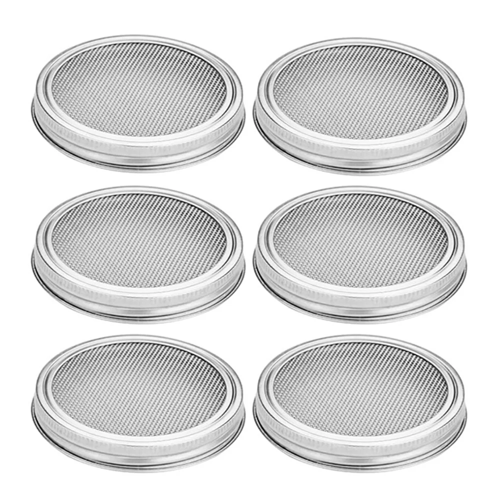 Stainless Steel For Sprouting Stands for Easy and Convenient Home For Sprouting Complete 6 Piece Kit for Healthy Sprouts