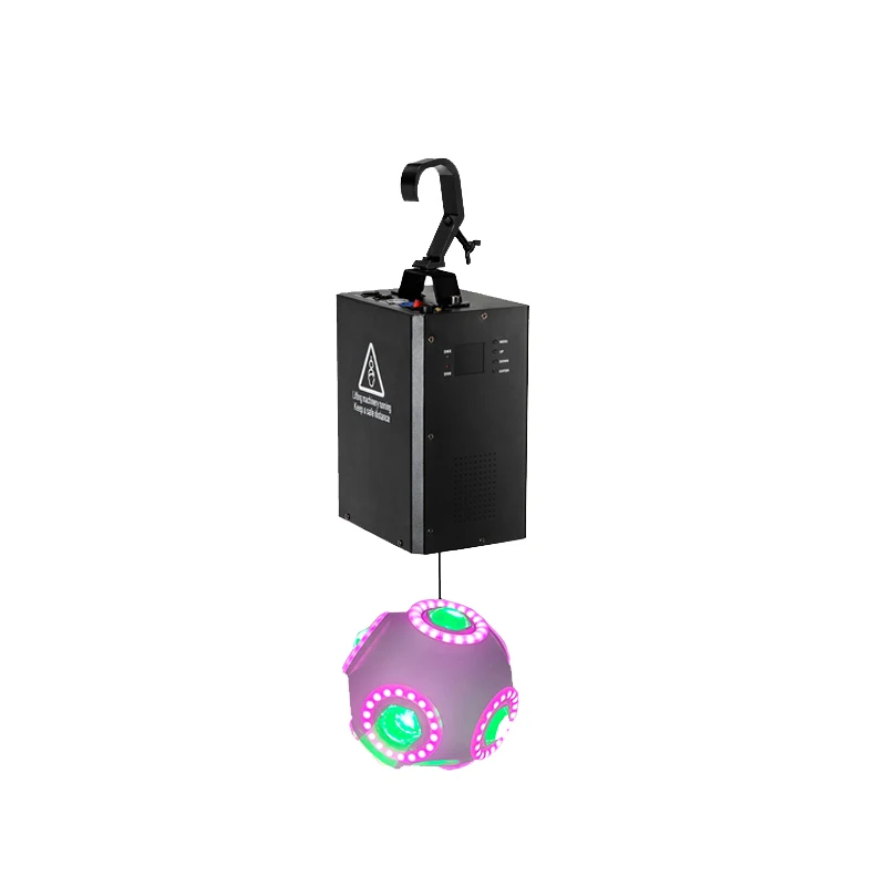 Nightclub Newest Disco Ball Lifting Dmx Kinetic Lighting Systems   Ball Rgb For Night Club Disco Dj Stage luces led