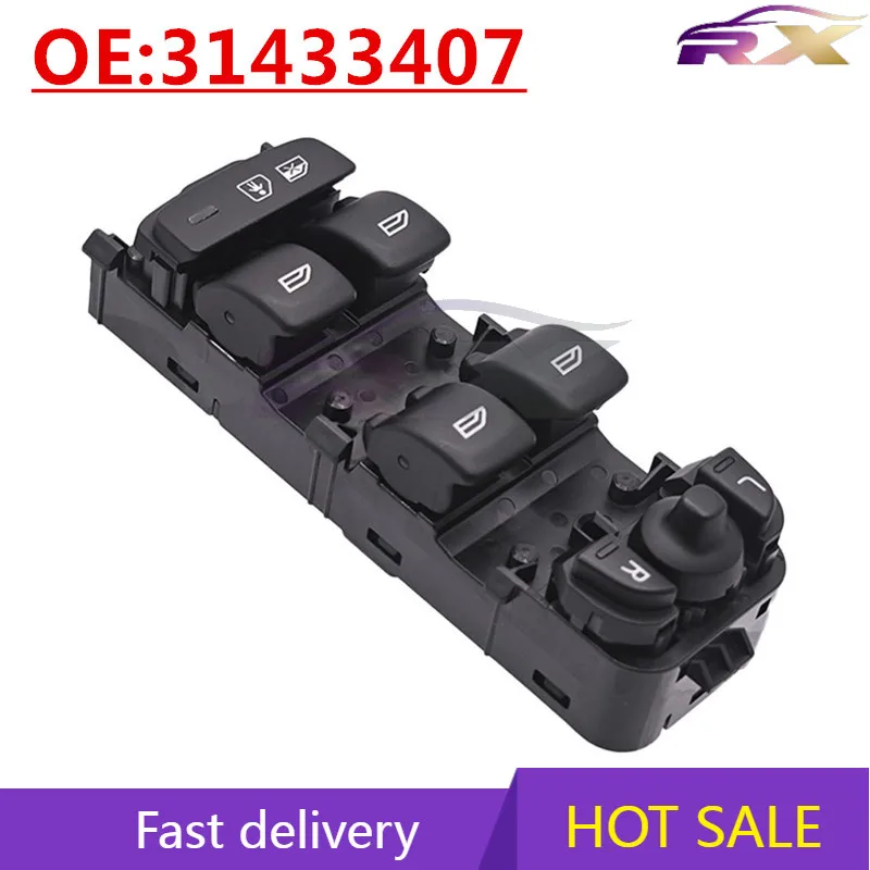 

OEM:31433407 Suitable for 2018-2022 Volvo XC60 S60 power window glass lifter main switch