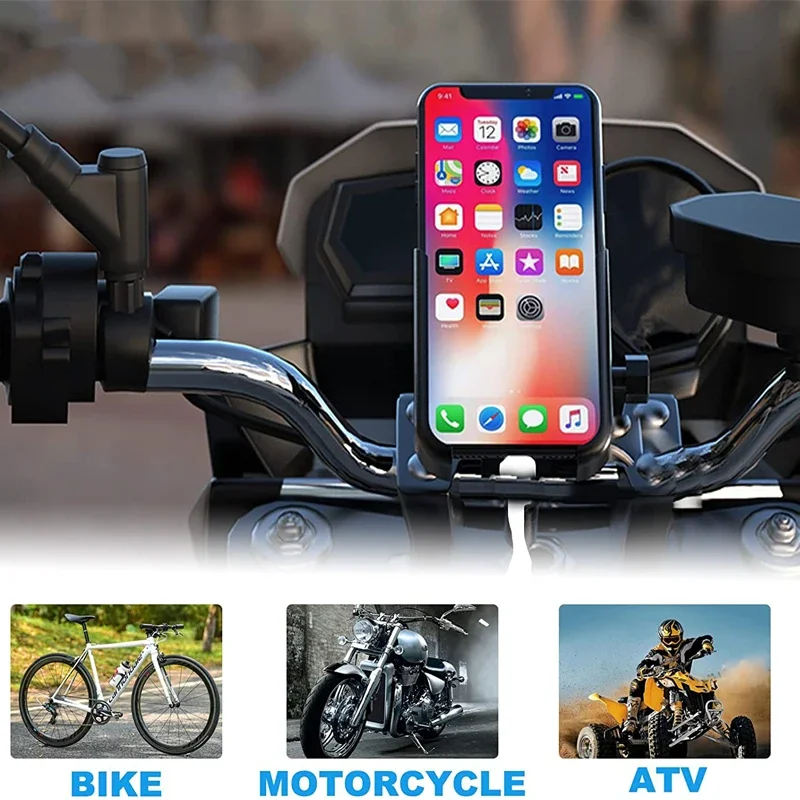 Motorcycle Phone Holder Handlebar Mirror GPS Stand Bracket For Honda CBR600RR CBR900RR CBR1000RR 600RR 900RR 1000RR 2004-2022