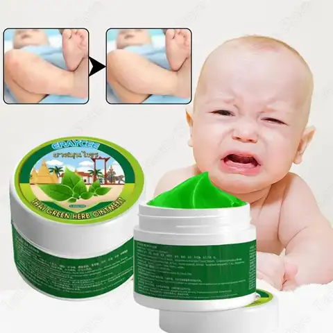 Mint Ointment Relieve Dry and Itchy Skin Cooling Cream Prevent Insect Bites Skin Redness and Swelling Treatment  Body Care 10g