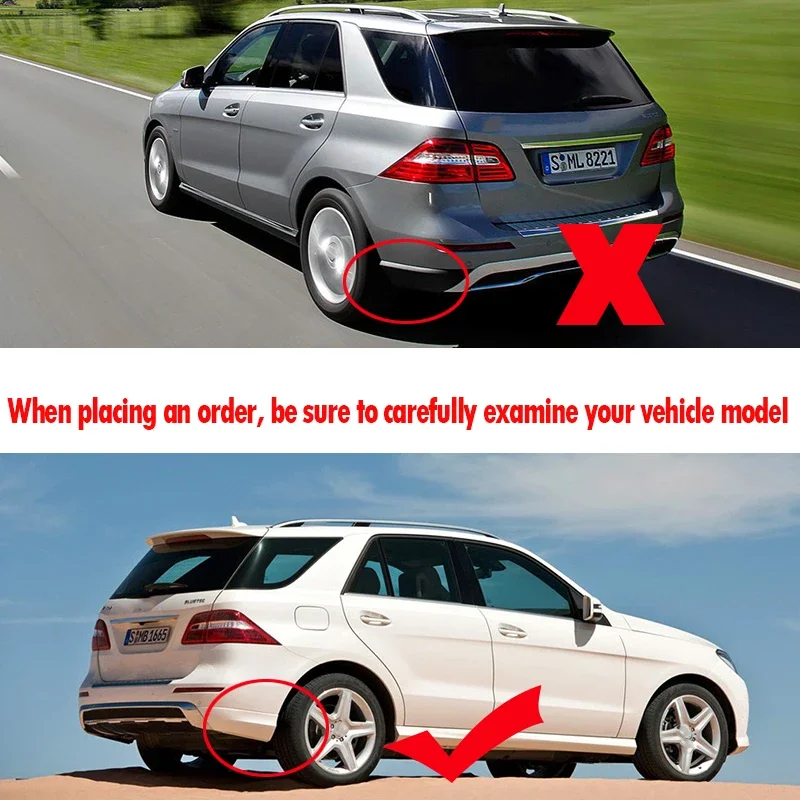 2012-2015 FOR Benz ML-Class W166 ML350 ML400 Mudguard Mudflaps Fender Mud Flap Guards Splash Mudguard Car Accessories 1set 4pcs