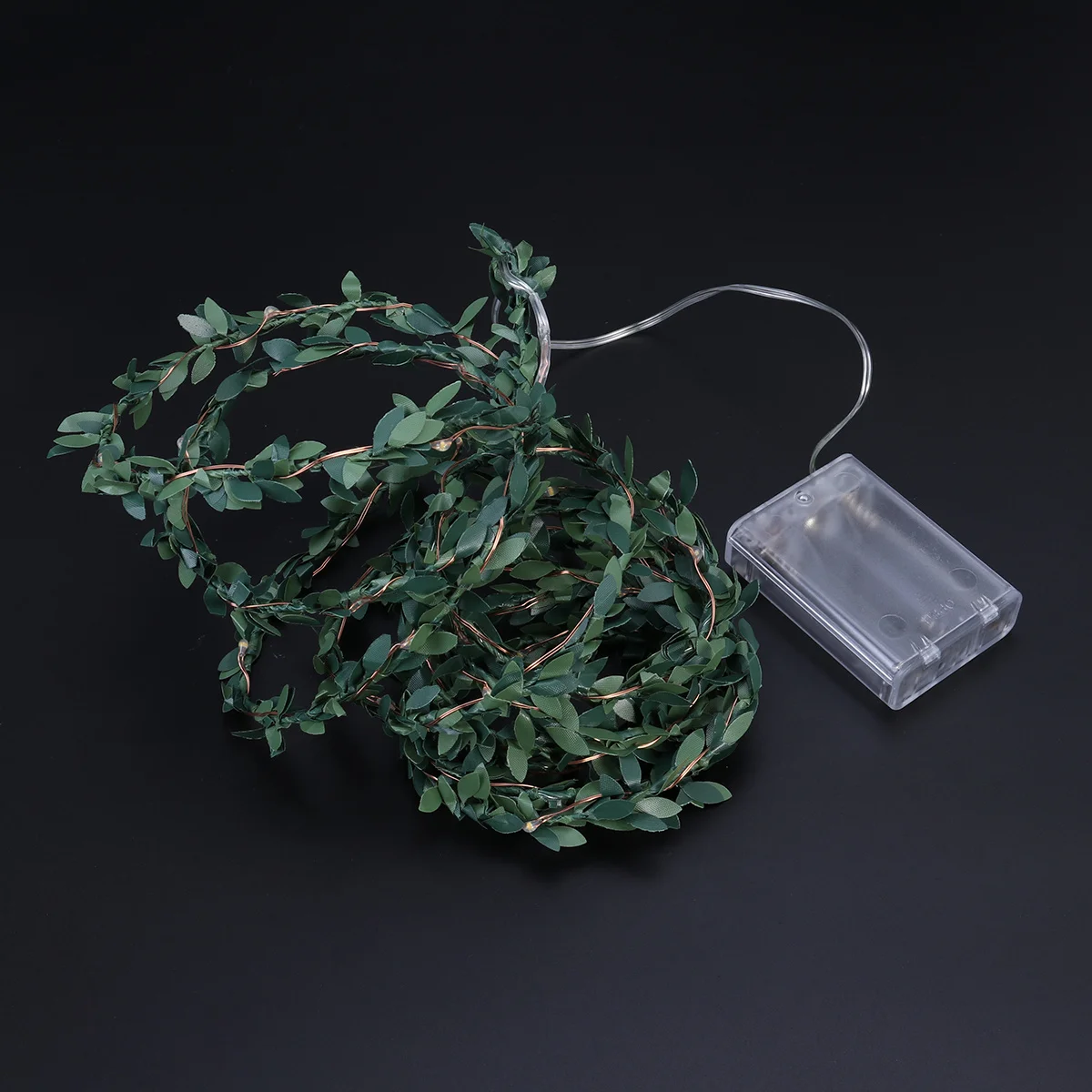 3m 30 LED Leaf String Lights Garland Operated Copper Wire Waterproof for Indoor Outdoor Decoration String Lights