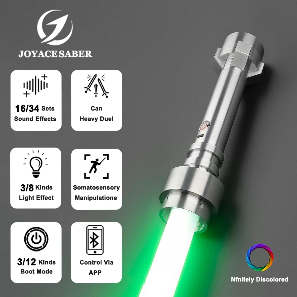 Pixel Lightsaber Neopixel Laser Sword Jedi Light Saber Metal Handle Cosplay Luminous Dueling Xenopixel Sabers Toys