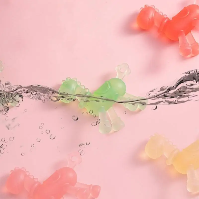 D5QA لعبة التسنين للتمريض الطفل لطيف شكل الحصان سيليكون عضاضة الطفل عضاضة لعبة التسنين للطفل حديث الولادة #2