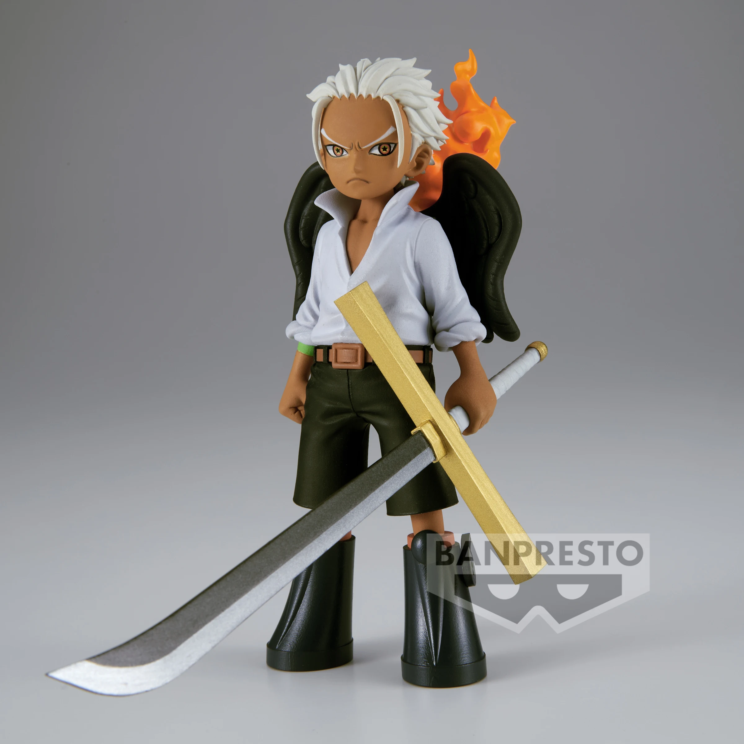 Original Bandai Anime Figure ONE PIECE DXF～THE GRANDLINE SERIES～S-HAWK S-SNAKE Action Figure PVC Toys Model Doll 12CM Figurine