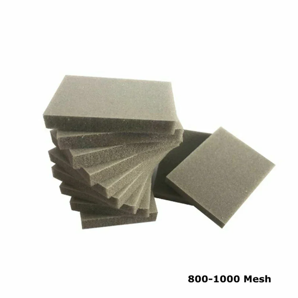 10pcs/20pcs Sandpaper Sponge Pads Woodworking Sanding Paint Polishing Tools Wet Dry Polishing Grinding Abrasive Tools