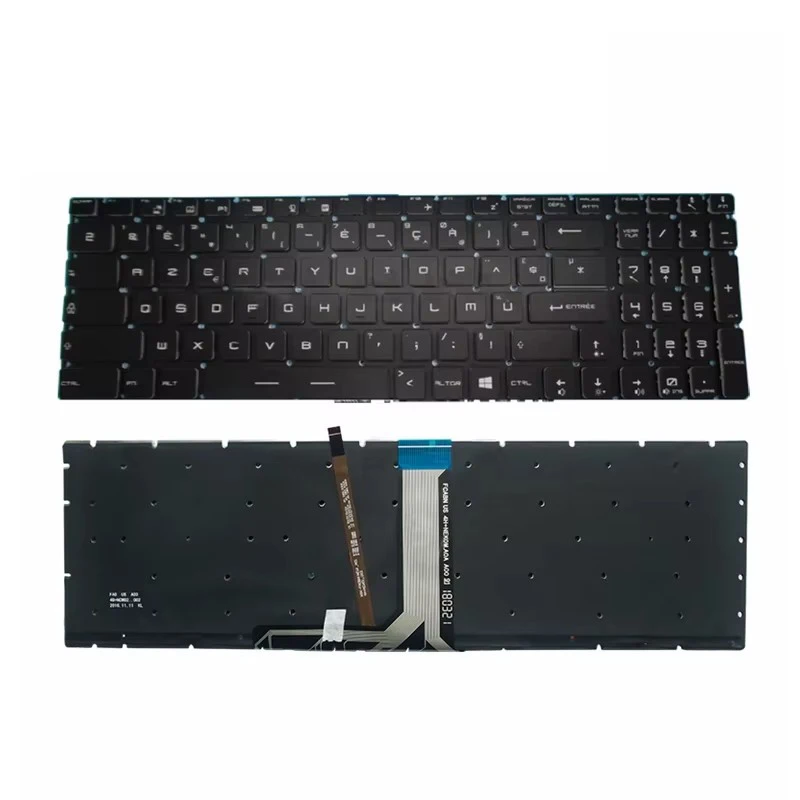 US/RU/SP/FR Laptop Keyboard For MSI MS 16H7/16H8/16U1/16U6/16U7