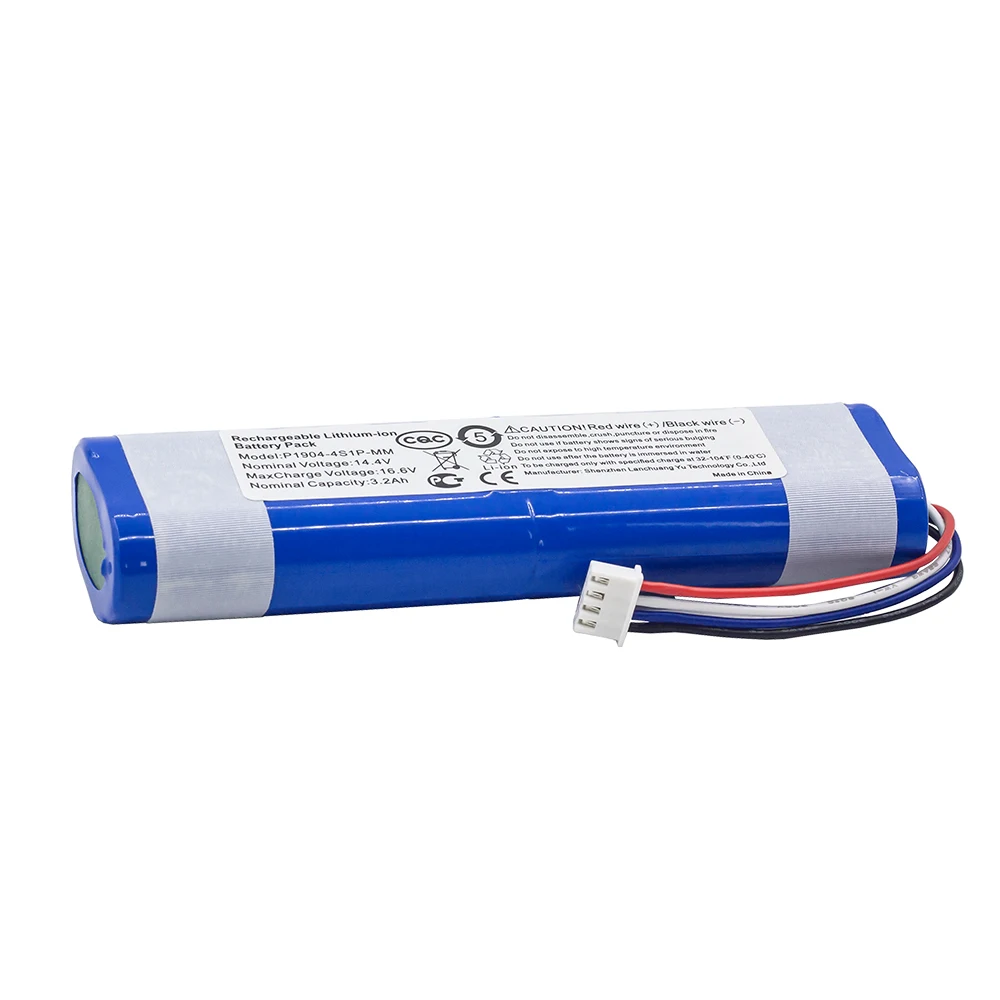 14.4V/14.8V 2600mAh/3200mAh Battery Pack For Xiaomi Mi Robot Vacuum Mop2 XMSTJQR2C STYTJ03ZHM 2C Accessories Replacement Battery