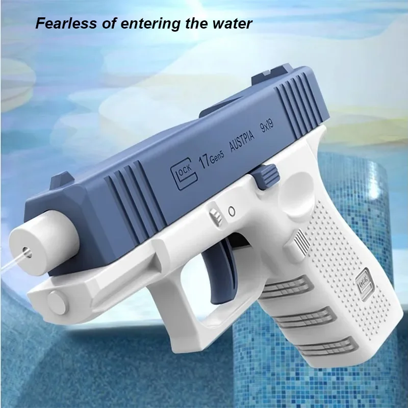 Popular Toys At Glock Water Park Summer Water Battle Toys Water Gun Pink White Blue White Gifts Playing with Friends