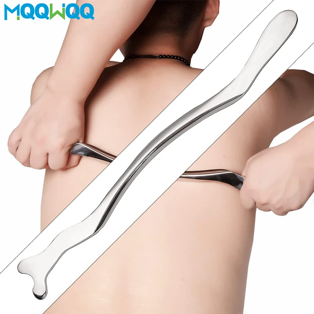 

IASTM Tool Stainless Steel Gua Sha Muscle Scraper Tool Myofascial Release Soft Tissue Scraping Athletes Exercise Massage Tools