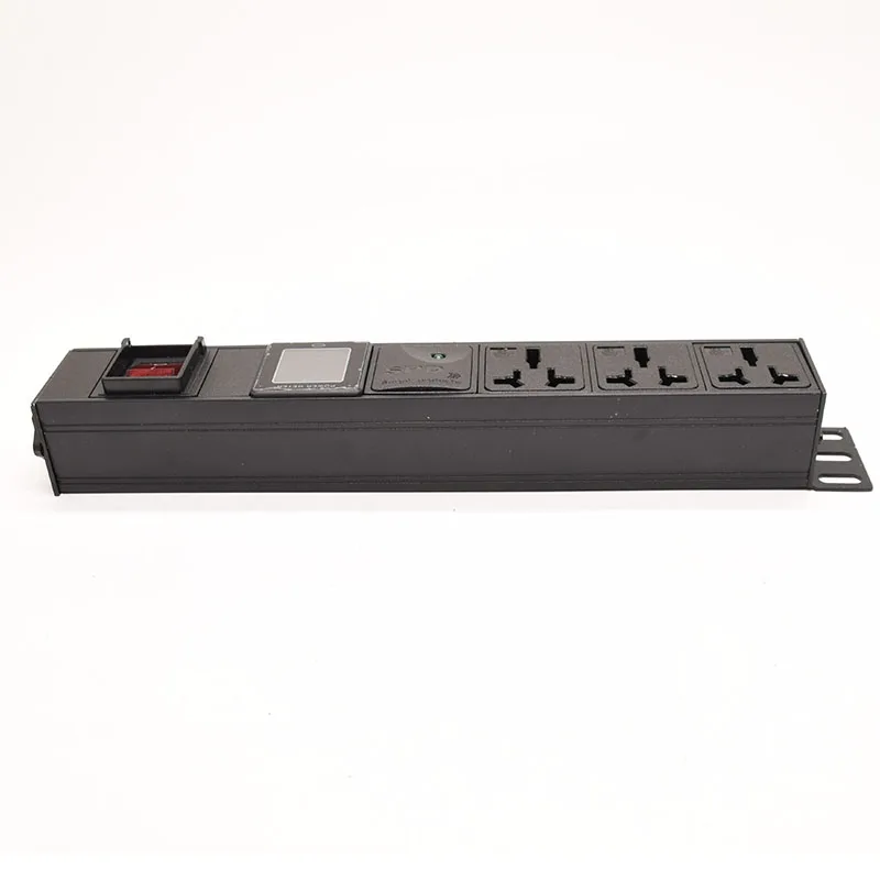 PDU Power Strip Network Cabinet Rack 3AC socket 16A  Universal Outlet Dual Break Switch C13 interface design Socket with switch