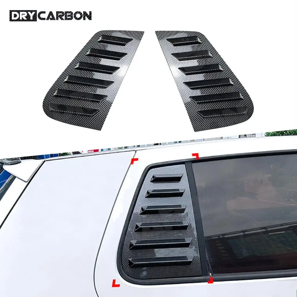 

Rear Window Louvers Shutters Blinds Cover Trim Window Decoration Bodykits Accessories for Volkswagen Golf 4 MK4 1997-2006