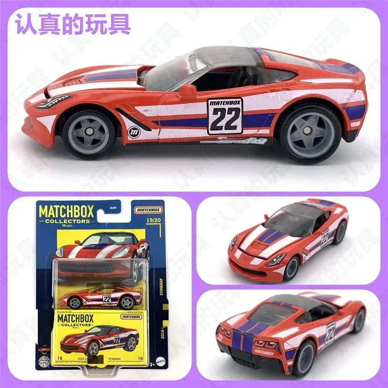 matchbox 1/64 2016 CORVETTE STINGRAY Collect die-casting alloy car model ornaments