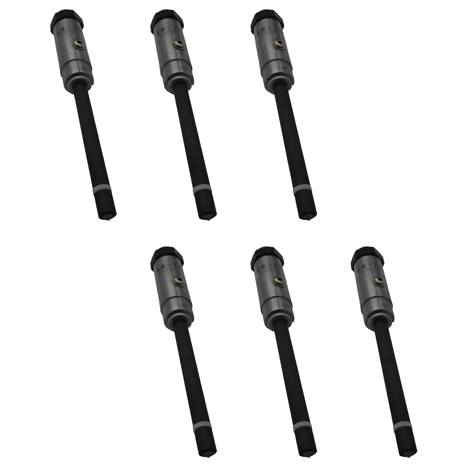 6PCS Fuel Injectors 4W-7017 4W7017 For Caterpillar CAT D40D D400D Articulated unloading truck