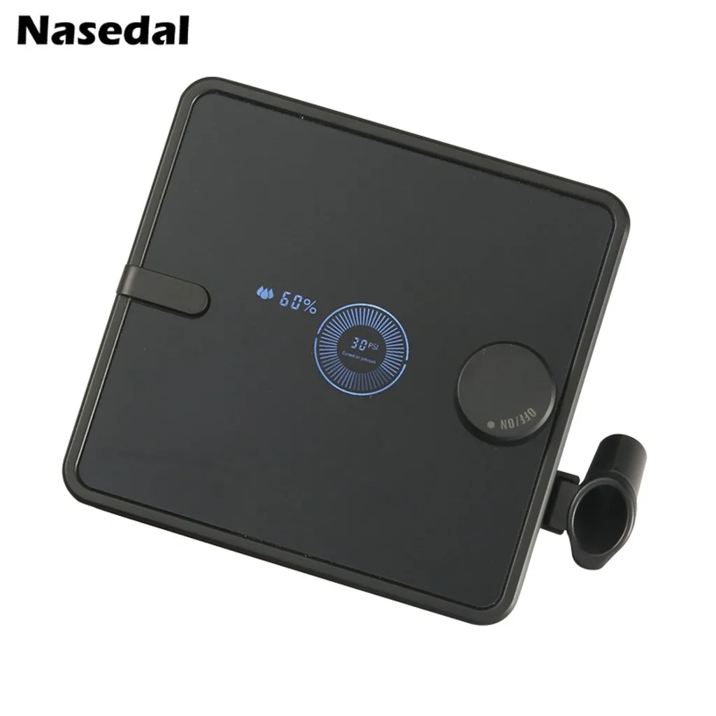 

Nasedal Professional Air Compressor 36PSI Auto-Stop LED Display Multi-Purpose for Nail Art Cake Decorating Model Tools NT-600A