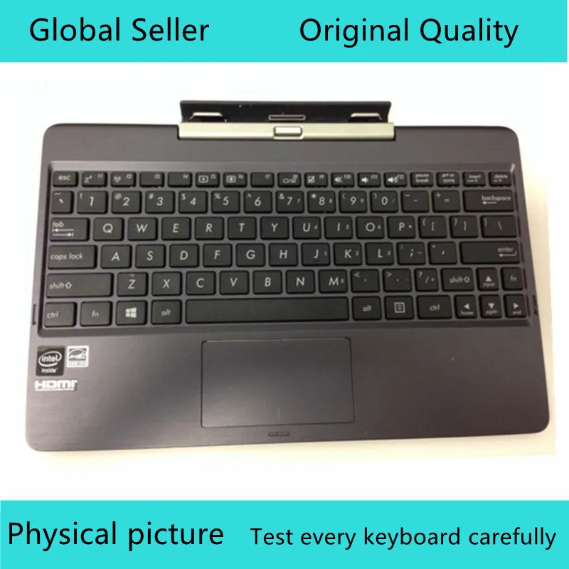 Teclado de acoplamiento Original para ASUS Transformer Book T100, T100T, T100TA, 2 en 1, tableta Pc, 90% nuevo