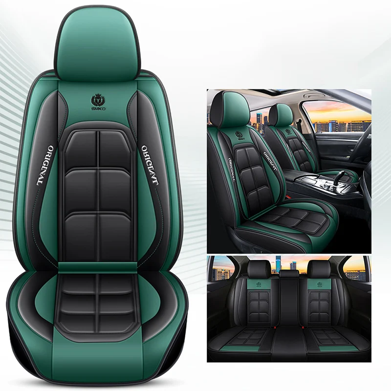 Car Seat Cover Leather For Skoda All Models Octavia Rapid Superb Fabia Kodiaq Yeti KAROQ KAMIQ Car Styling Accessories