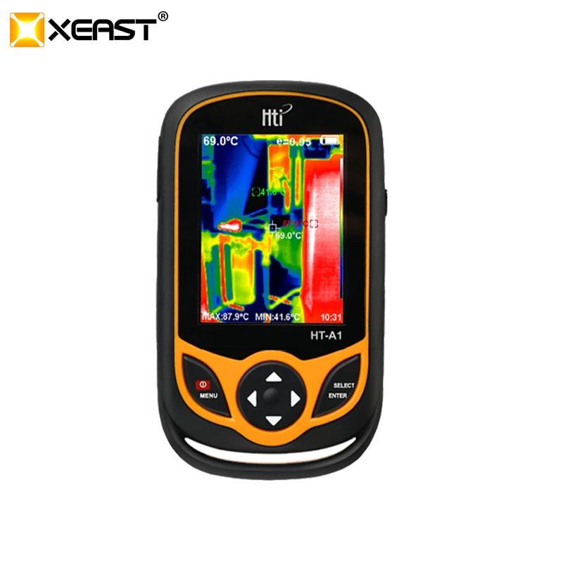 Imagem -02 - Bolso Thermal Imager Detector de Câmera Medidor de Temperatura Ferramentas de Medição Tela Tft Hunt Novo 3.2 Ht-a1 Ht-a2