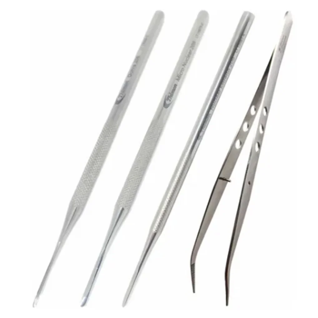 Scalpel Podologist Kit C/4 Pçs-208,209, Goyva206 E P Clinica