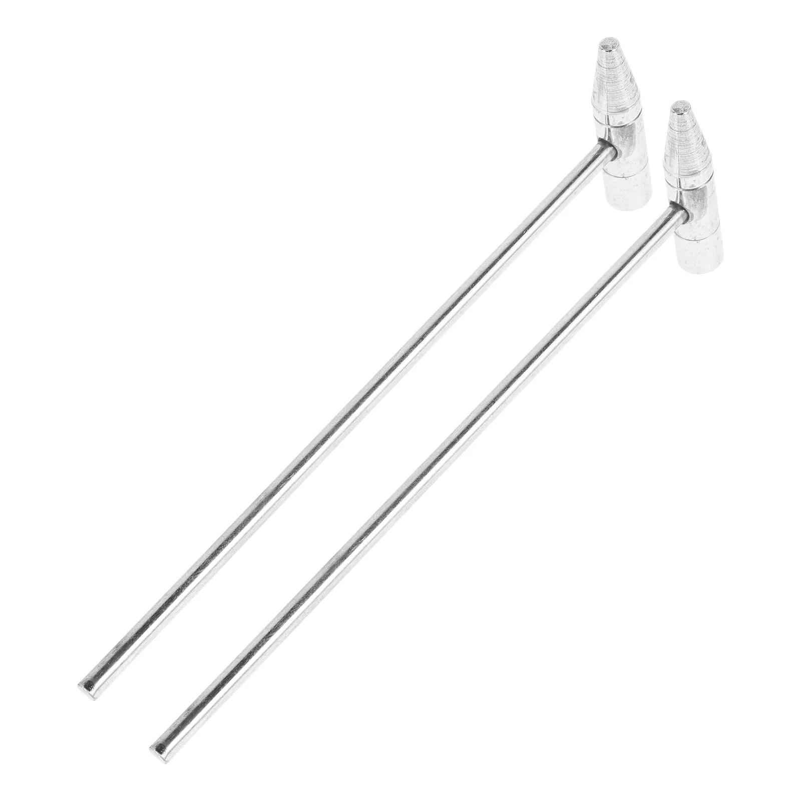 

2pcs Mini Hammer Home Repair DIY Craft Tool Iron Round Head Small Mallet Tuning Hammer Jewelry Making Watchmaker H Tool Kalimba
