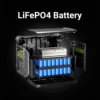 Allpowers-ポータブル発電所バッテリー、b1000 1152wh lifepo4バッテリー1152wh、屋外用ソーラー発電機付き追加バッテリー 3