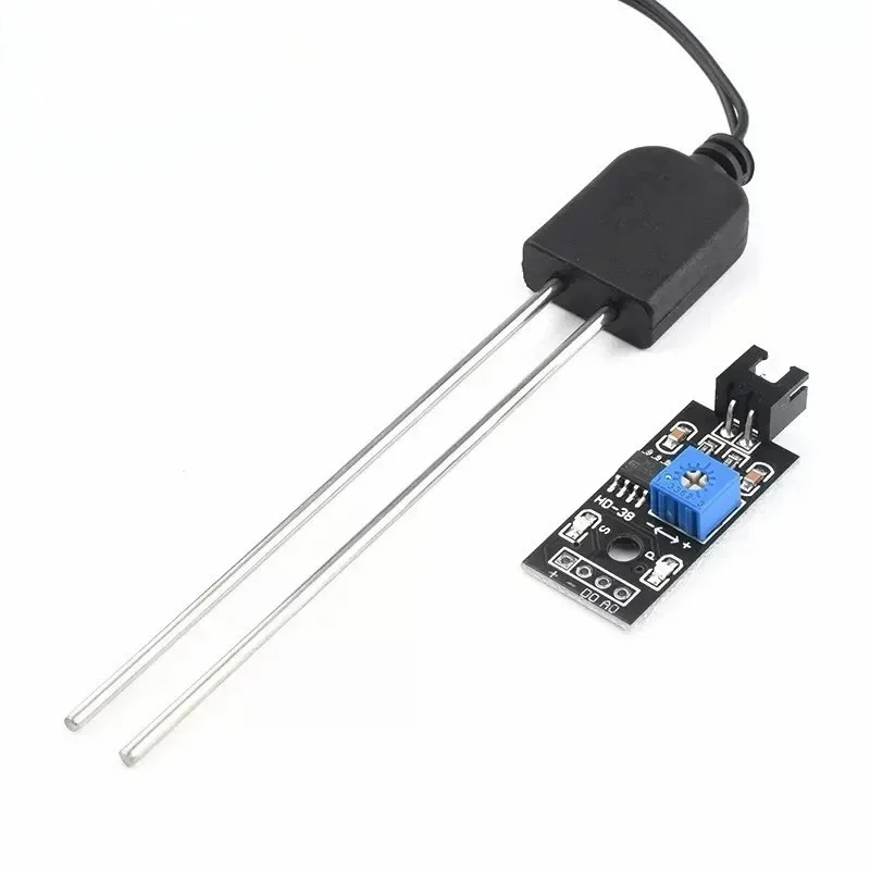 5pcs Soil Moisture Detector Module Soil Humidity Sensor Meter Hygrometer Water Tester Corrosion Resistance Probe DC 3.3-12V