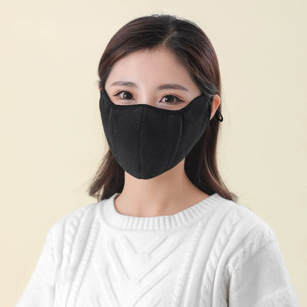 New Breathable Warm Mask Warm Anti Pollen Anti-sun Mask Traceless Face Veil Autumn Winter