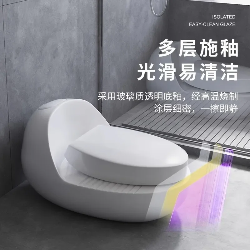 For  Squatting Dual Purpose Toilet Integrated Household Straight Flush Deodorant Non Slip Pit Bathroom Restroom